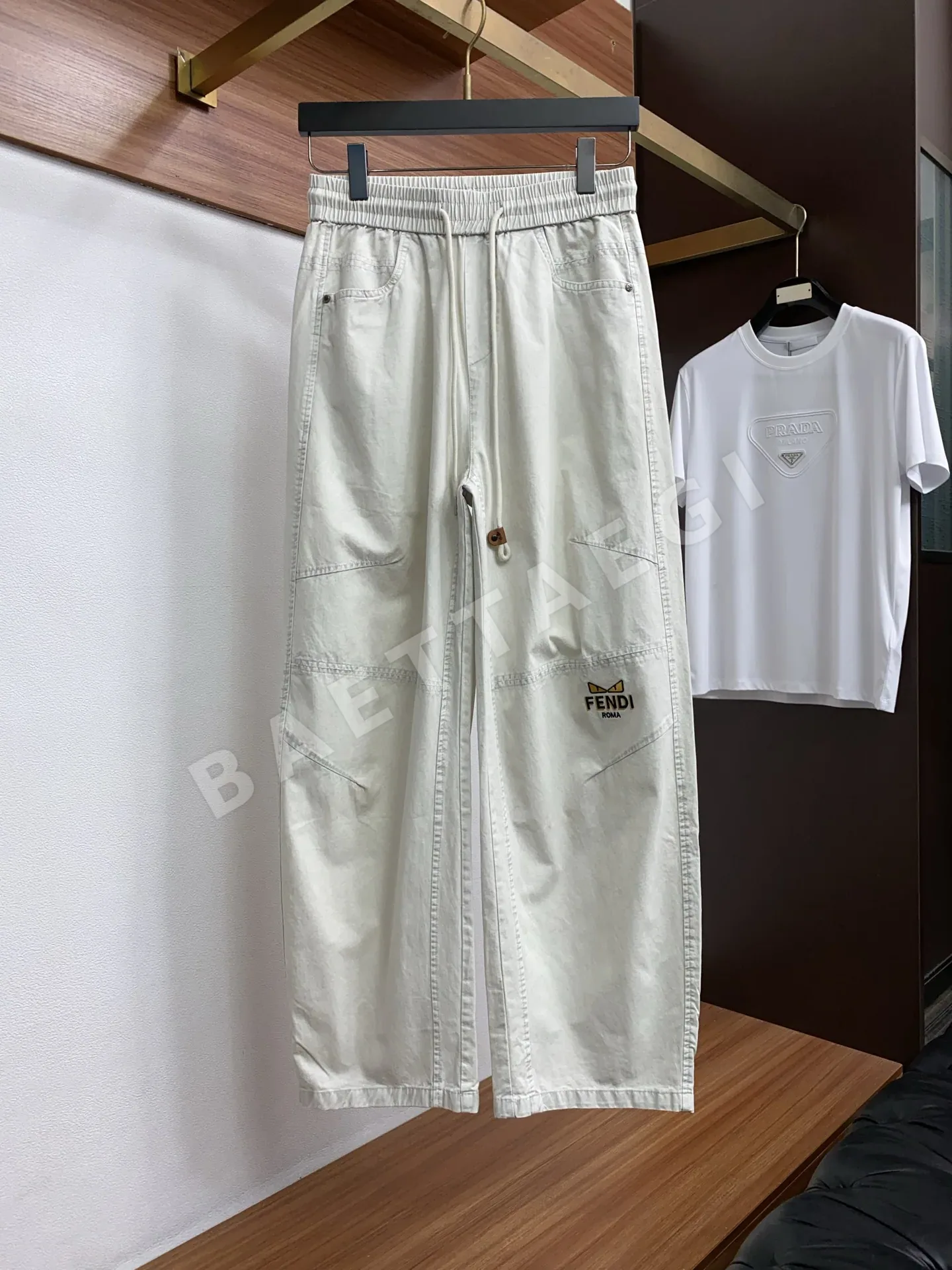 펜디 남성 캐주얼 바지 상세 이미지 2