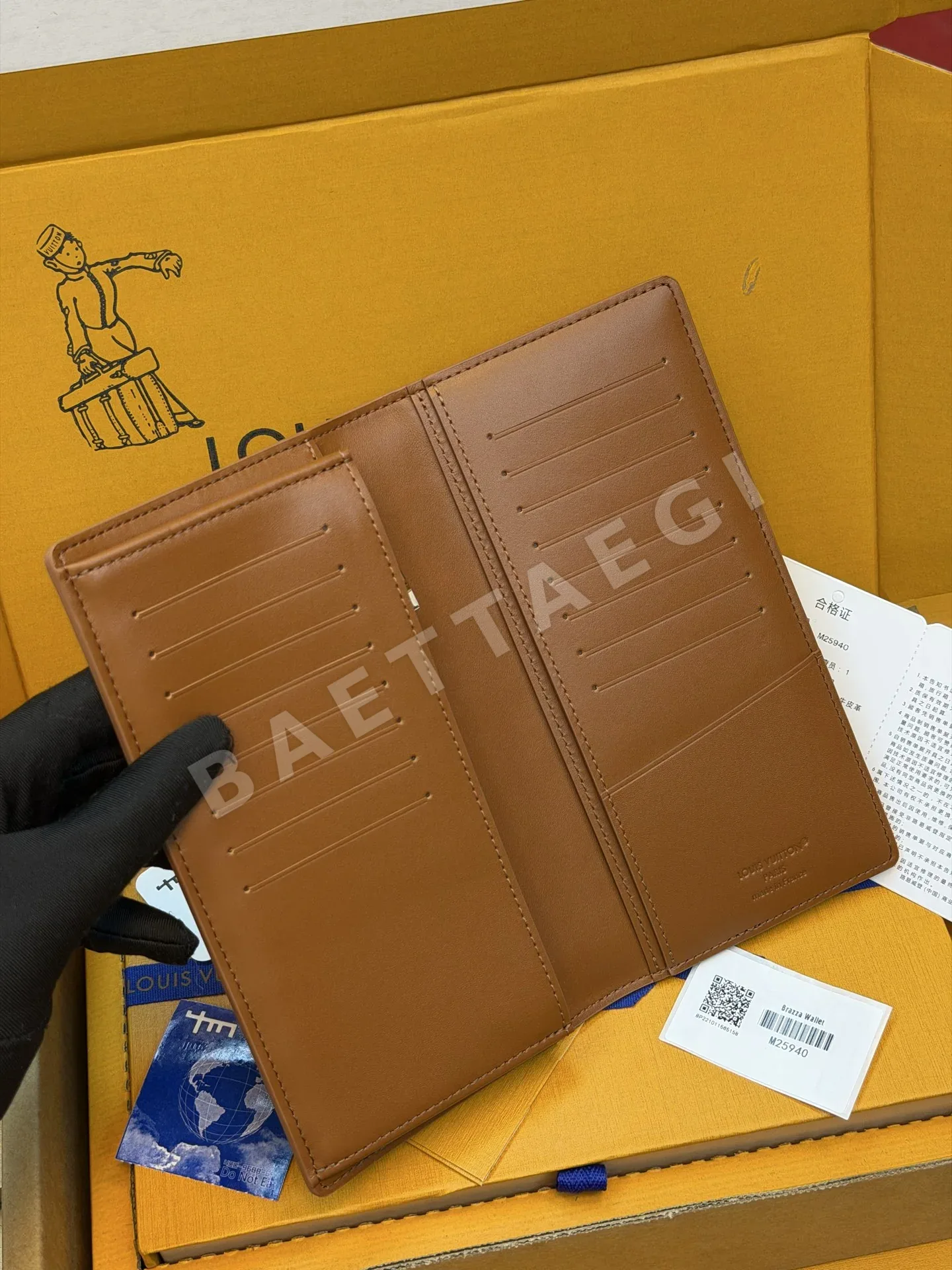 루이비통 모노그램 에클립스 브라짜 지갑 상세 이미지 6