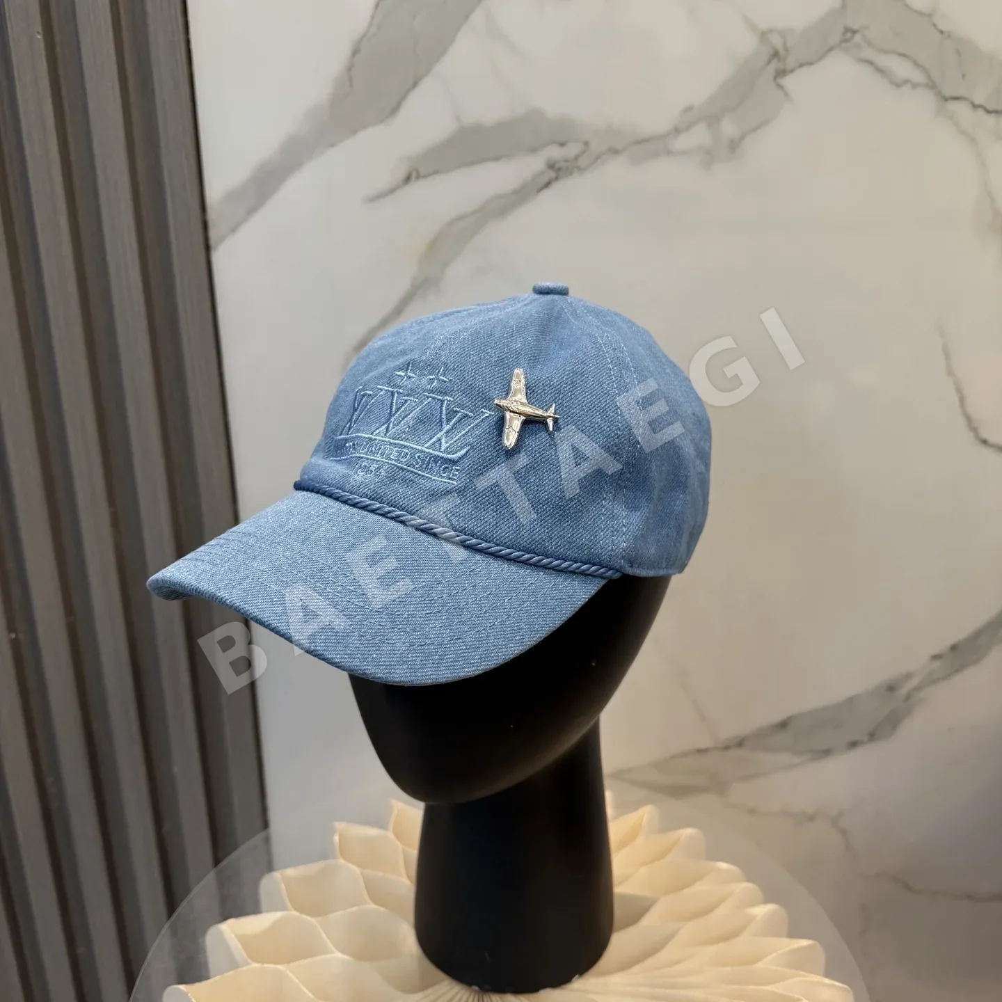 루이비통 데님 야구모자 118837