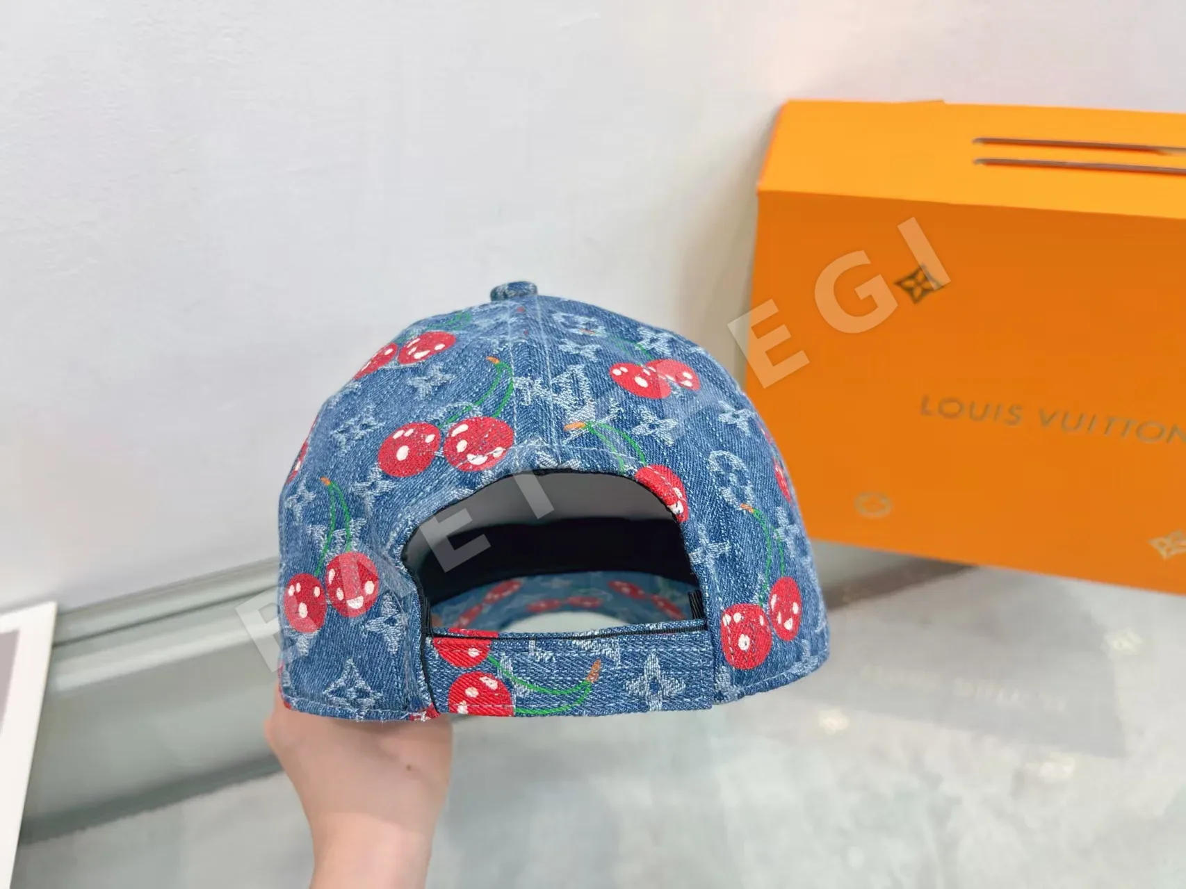 루이비통 데님 야구모자 상세 이미지 2
