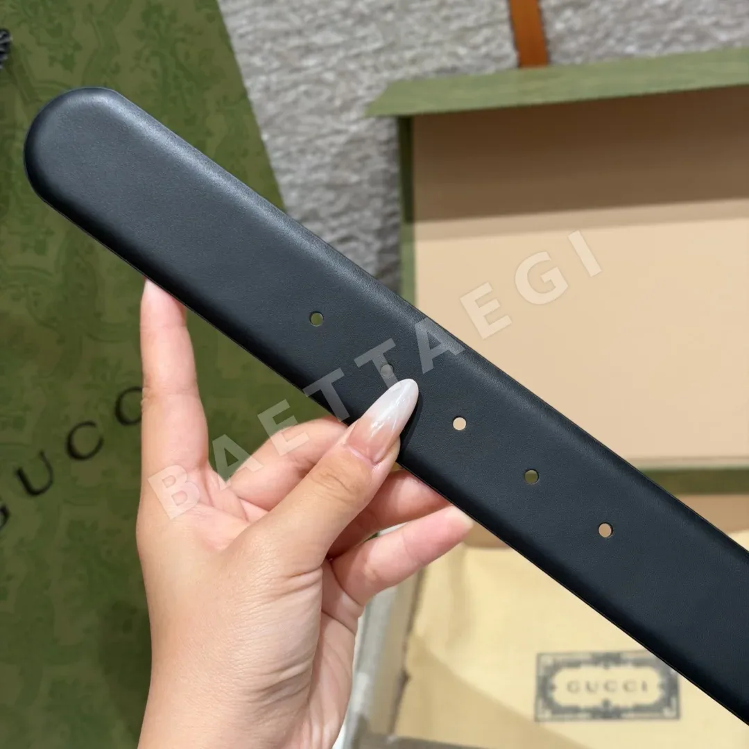 구찌 인터로킹 G 가죽 벨트 40mm 상세 이미지 8