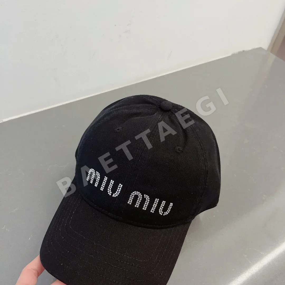 미우미우 워싱 면 UV 차단 야구모자 상세 이미지 2
