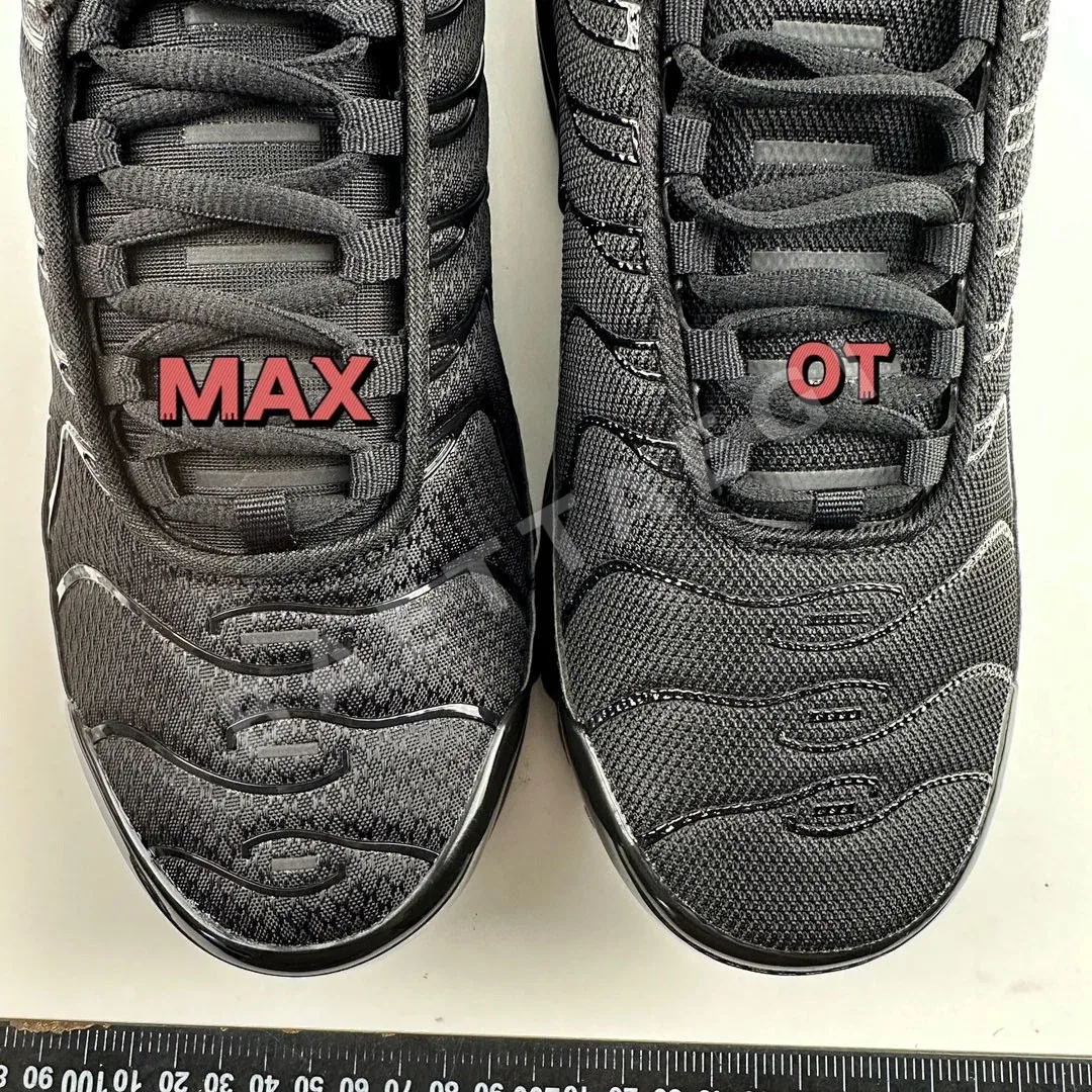 나이키 [DF] 에어 맥스 플러스 604133-050 201063 Nike Air Max Plus Triple Black 상세 이미지 16