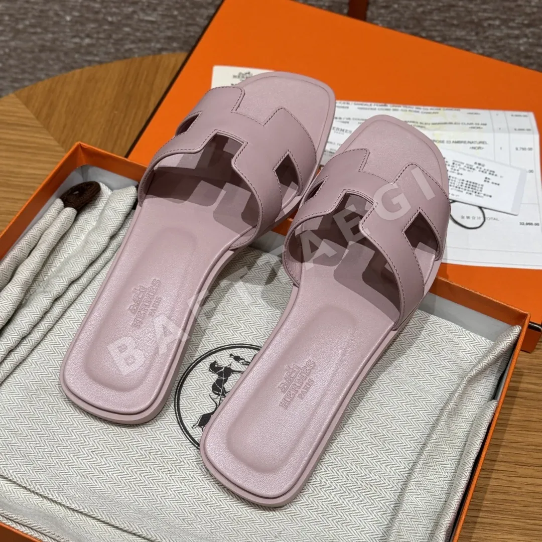 에르메스 오란 램스킨 슬리퍼 상세 이미지 6