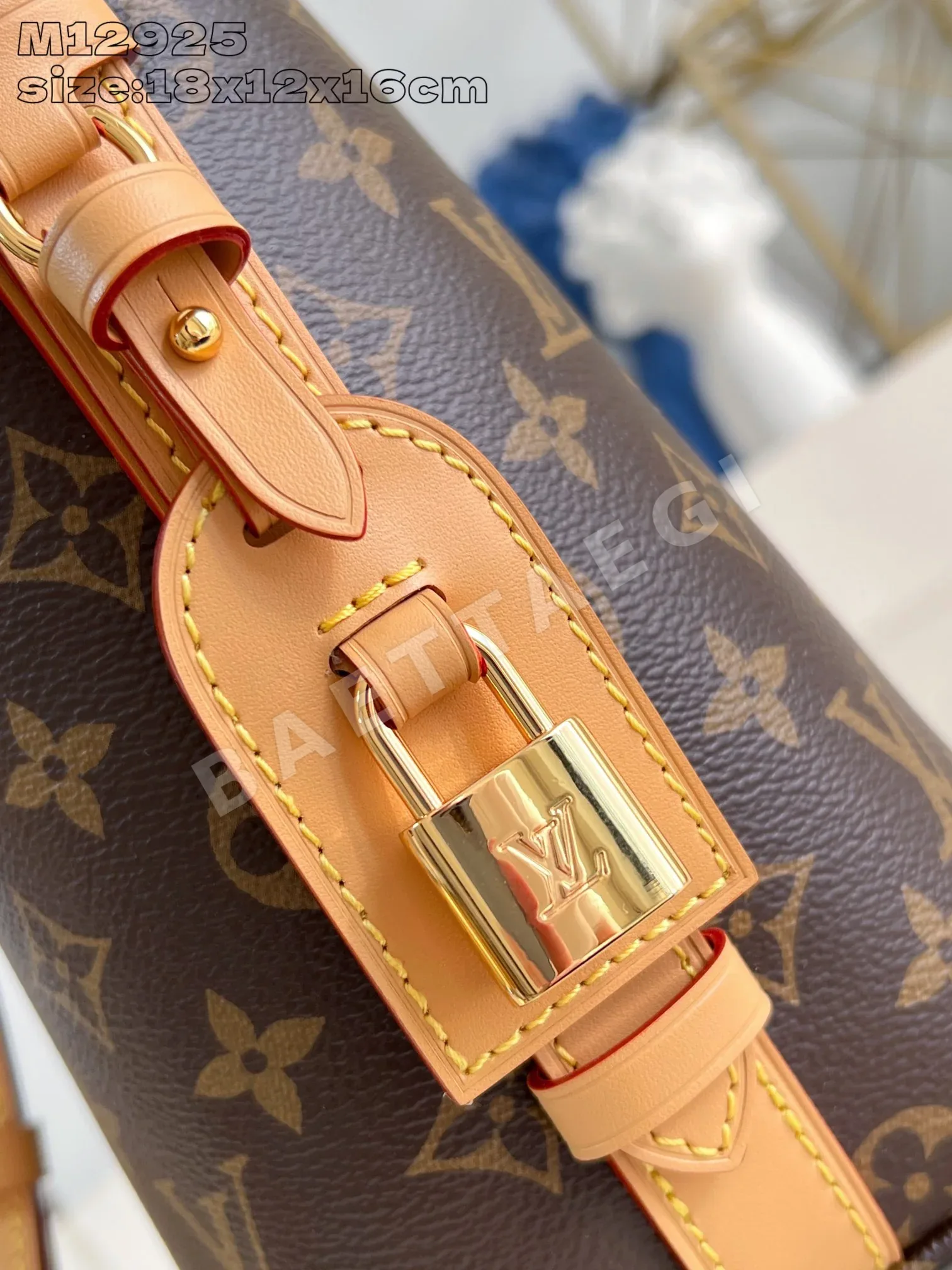 루이비통 모노그램 캔버스 BB 핸드백 M12925 상세 이미지 5