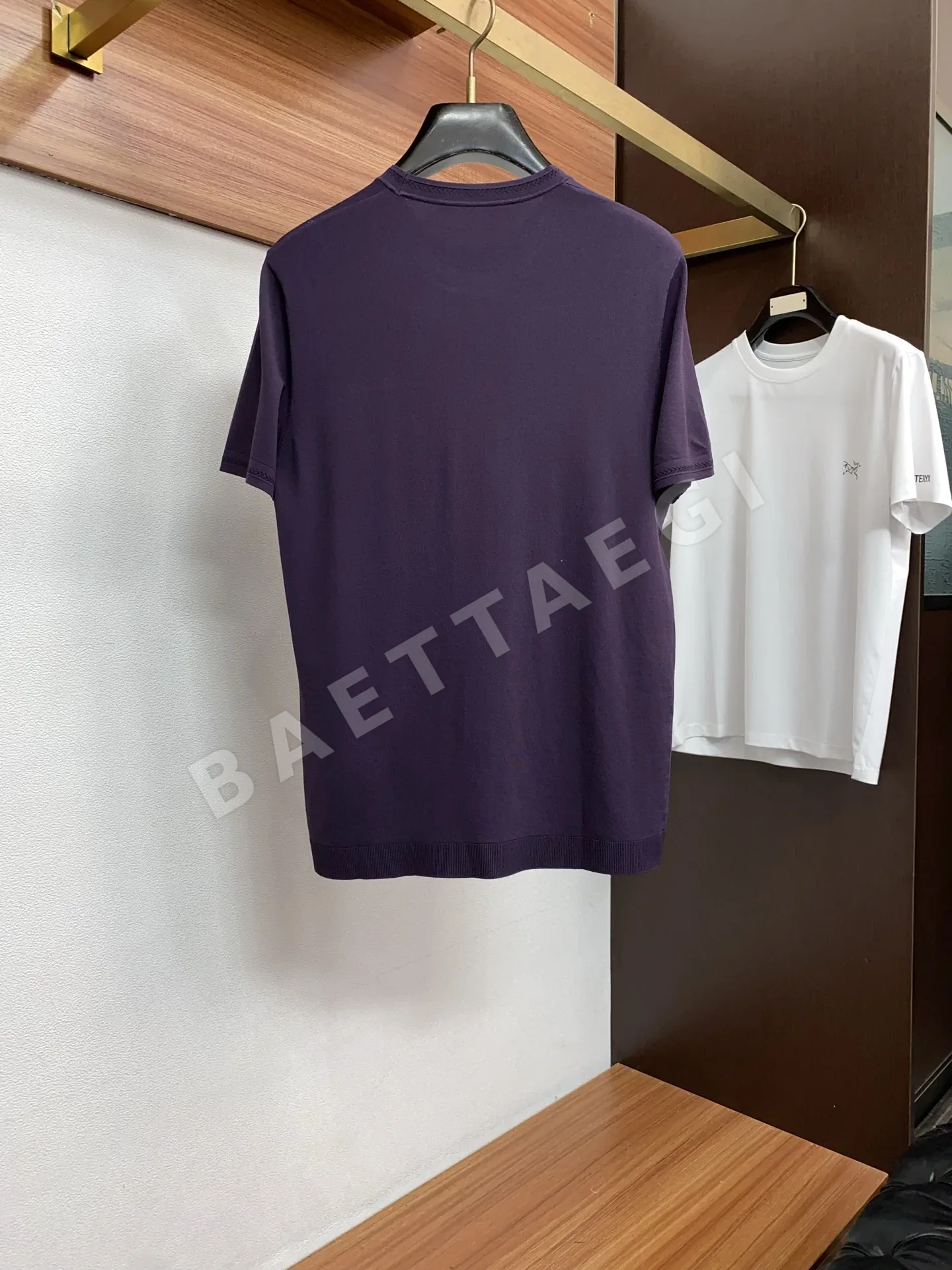 로로피아나 남성 라운드넥 코튼 반팔 티셔츠 상세 이미지 9
