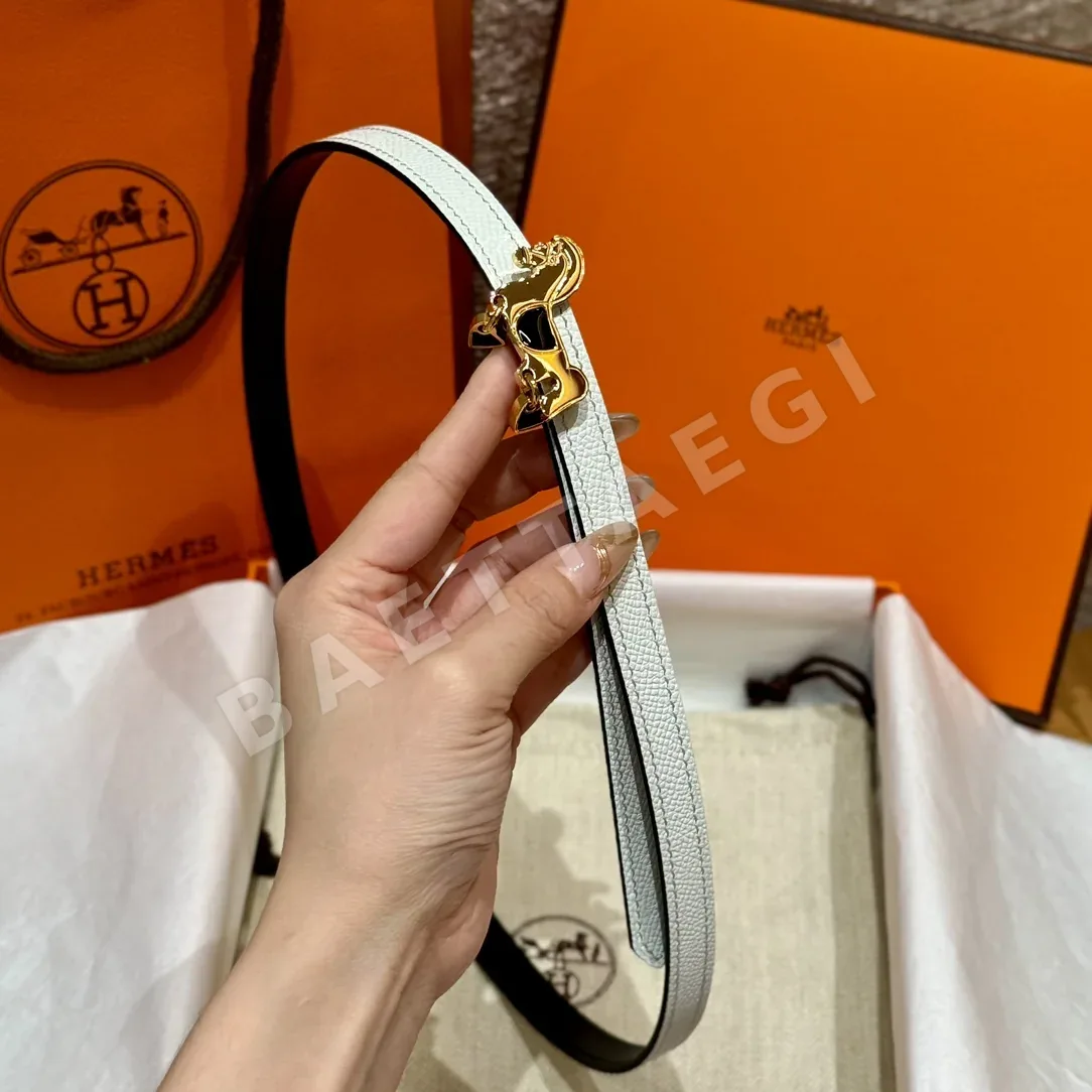 에르메스 그레낭 양면 가죽 벨트 상세 이미지 5