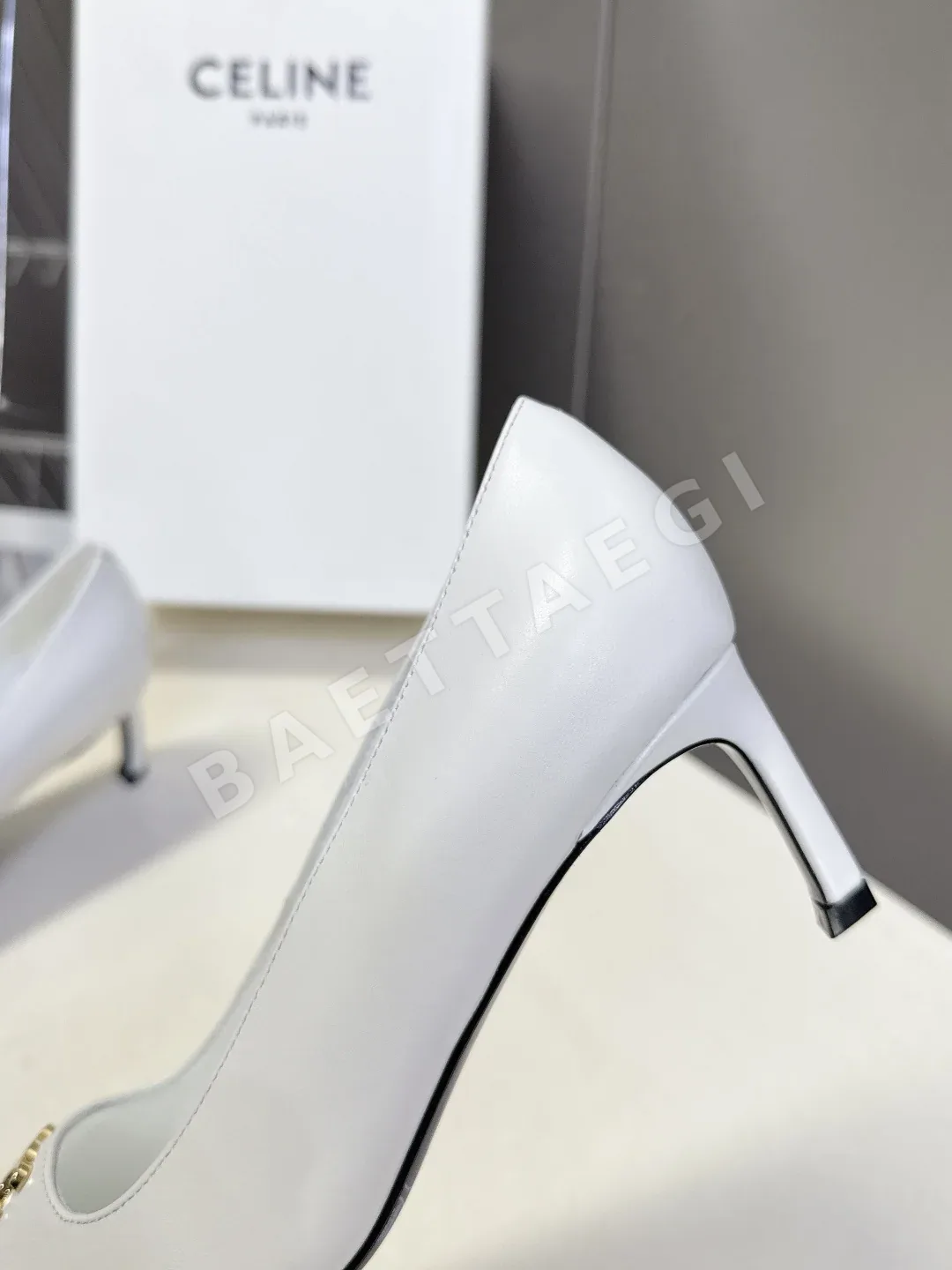 셀린느 섹시한 포인티드 토 신발 상세 이미지 8