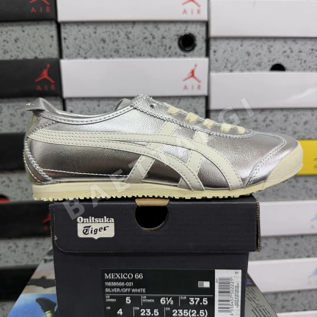 오니츠카타이거 [QC] 멕시코 66 1183B566-021 202278 Onitsuka Tiger Mexico 66 Silver Off 상세 이미지 1
