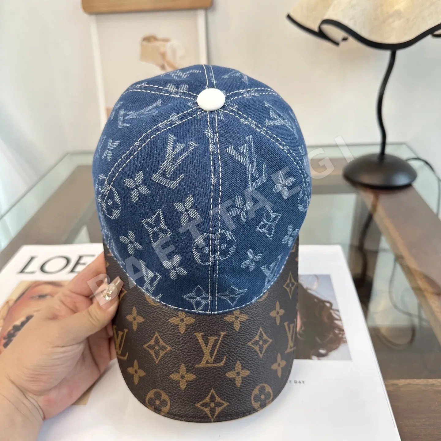루이비통 LV 유니섹스 야구모자 상세 이미지 5