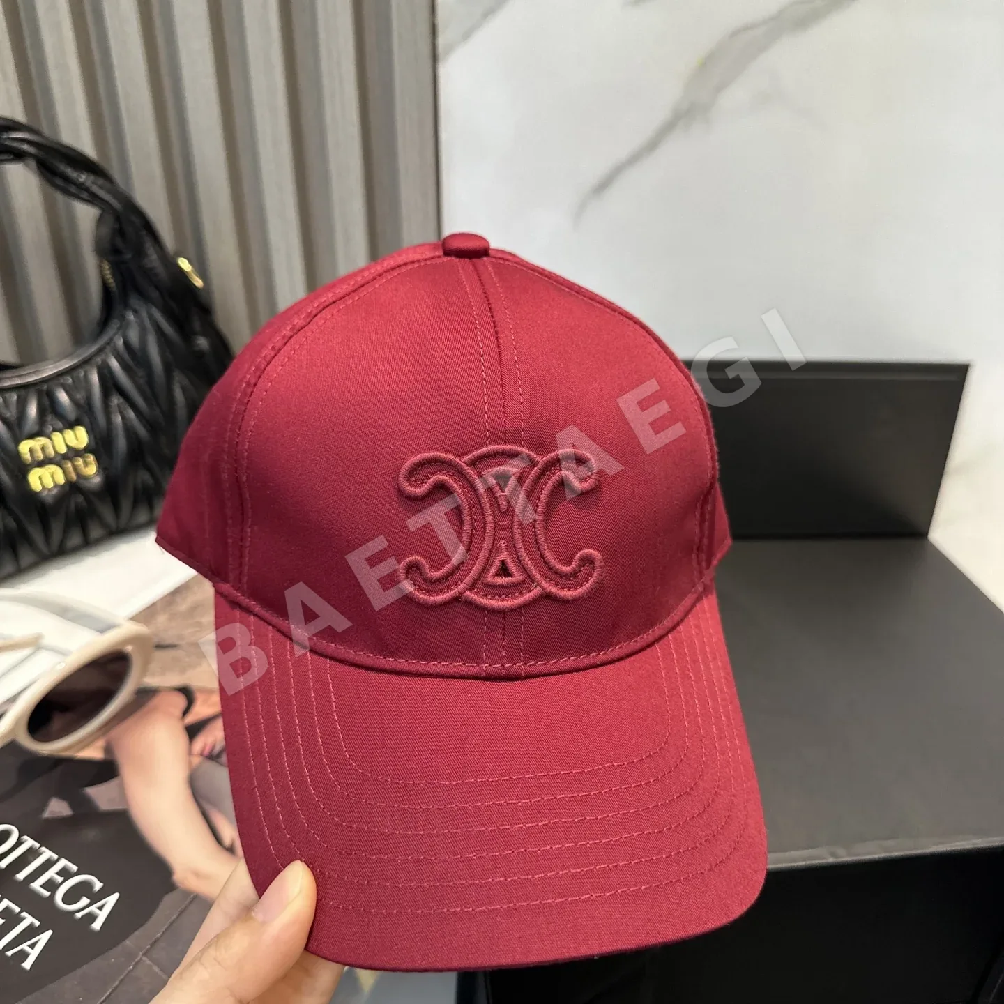 셀린느 레터링 베이스볼 모자 상세 이미지 5