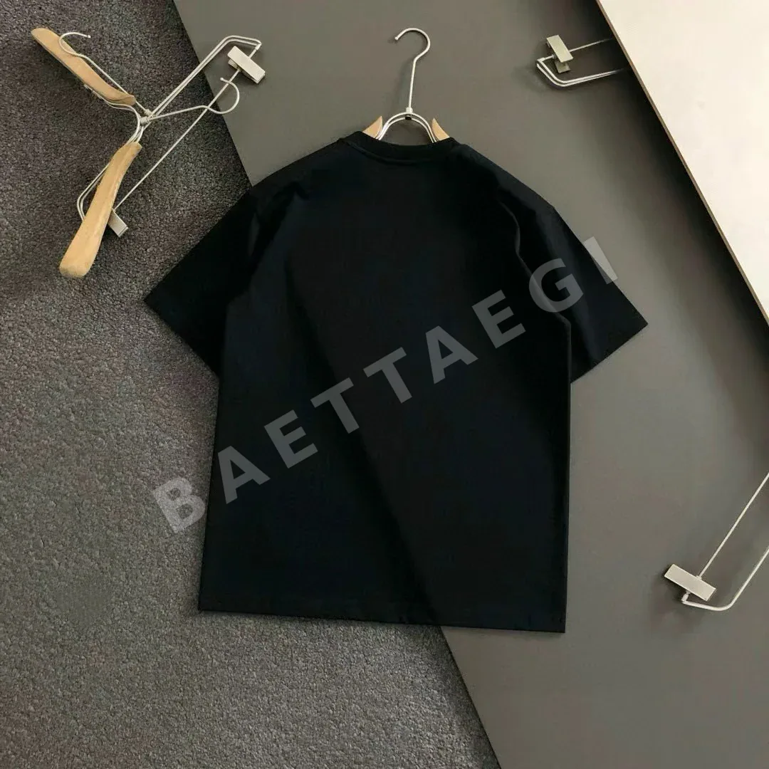 셀린느 클래식 로고 가슴 반팔 티셔츠 상세 이미지 8