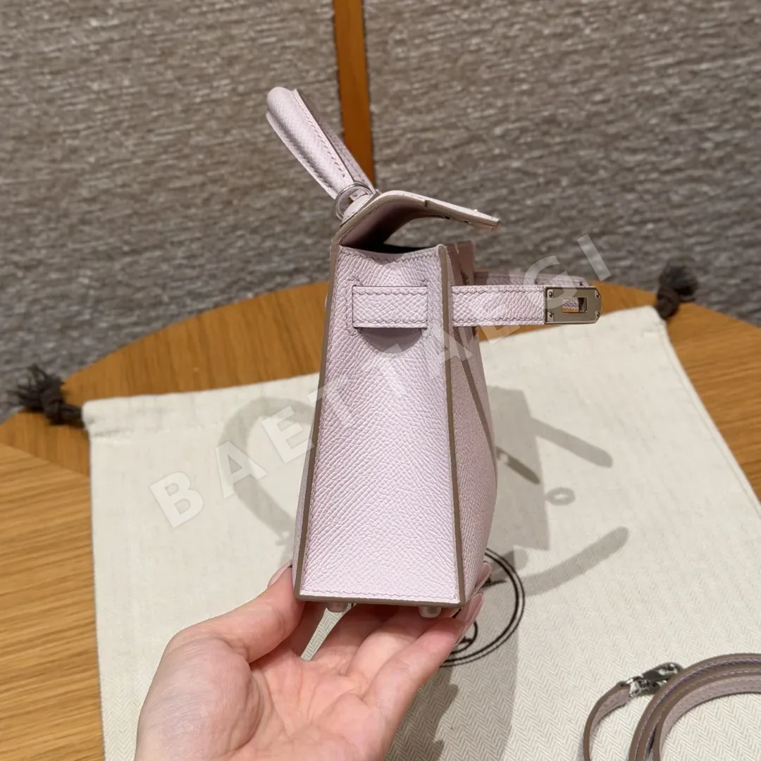 에르메스 켈리미니 2 앱송 가죽 가방 상세 이미지 2