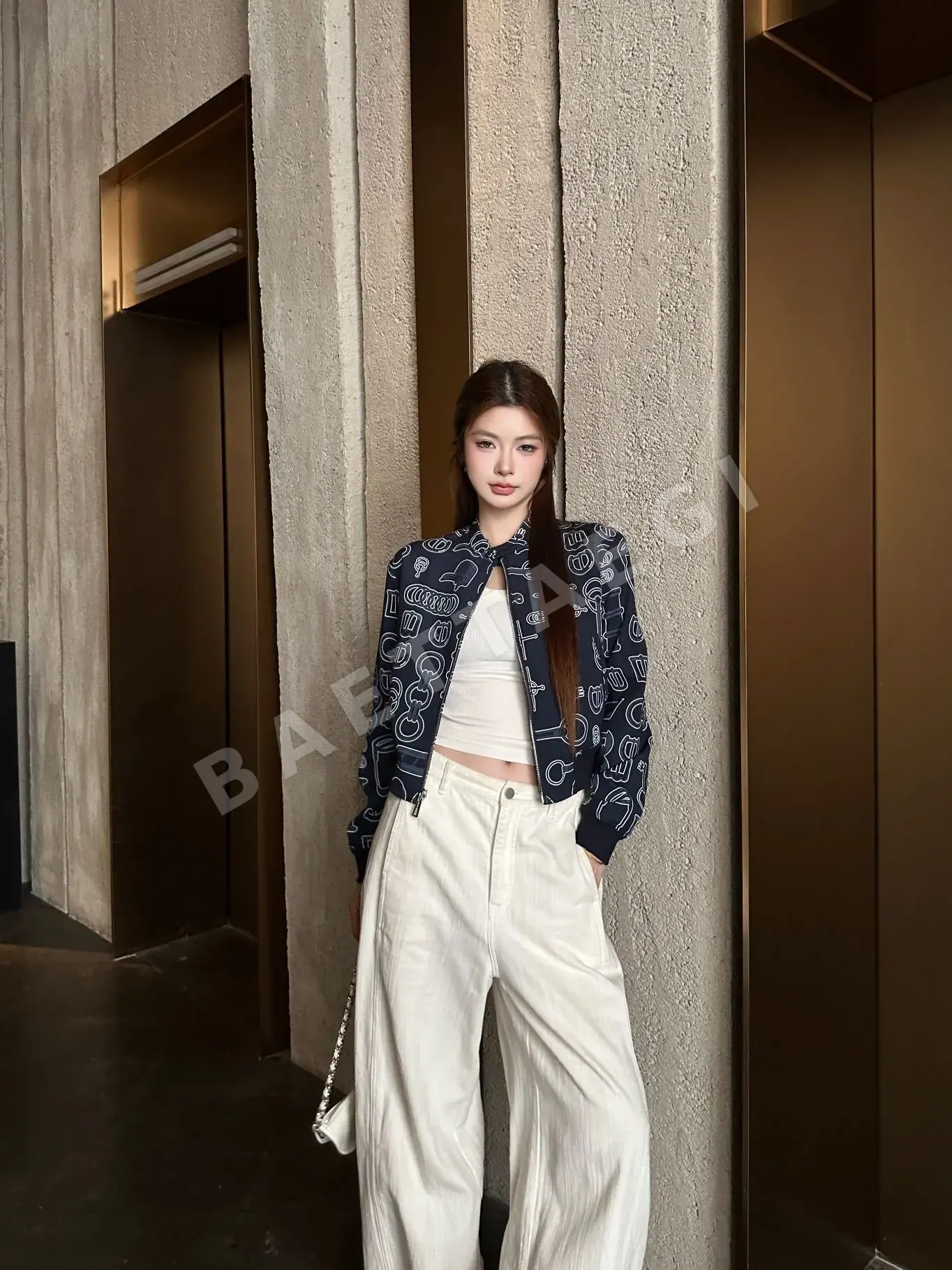 에르메스 리버서블 여성 자켓 164674