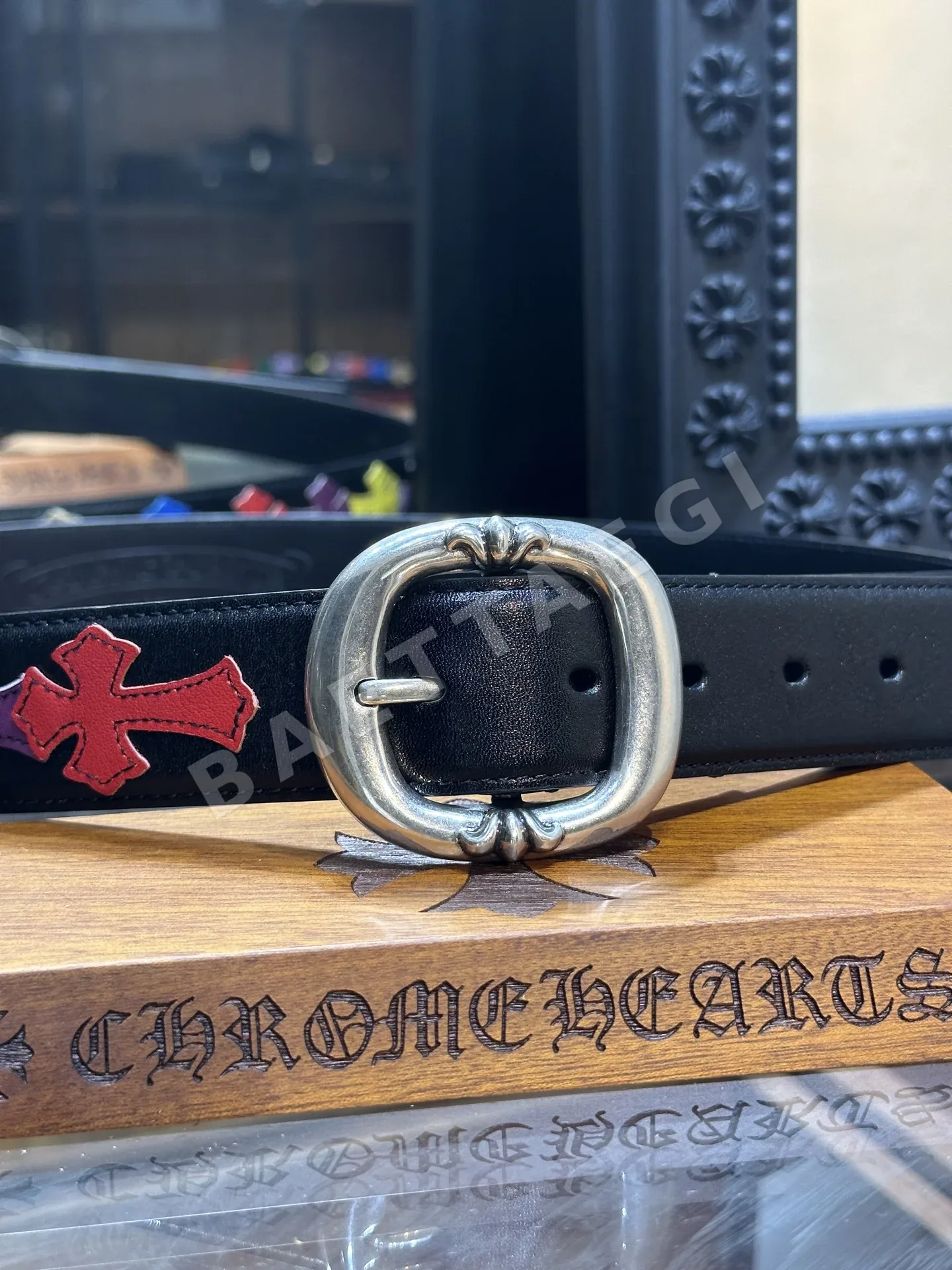 크롬하츠 벨트 164033 Chrome Hearts Belt 상세 이미지 4