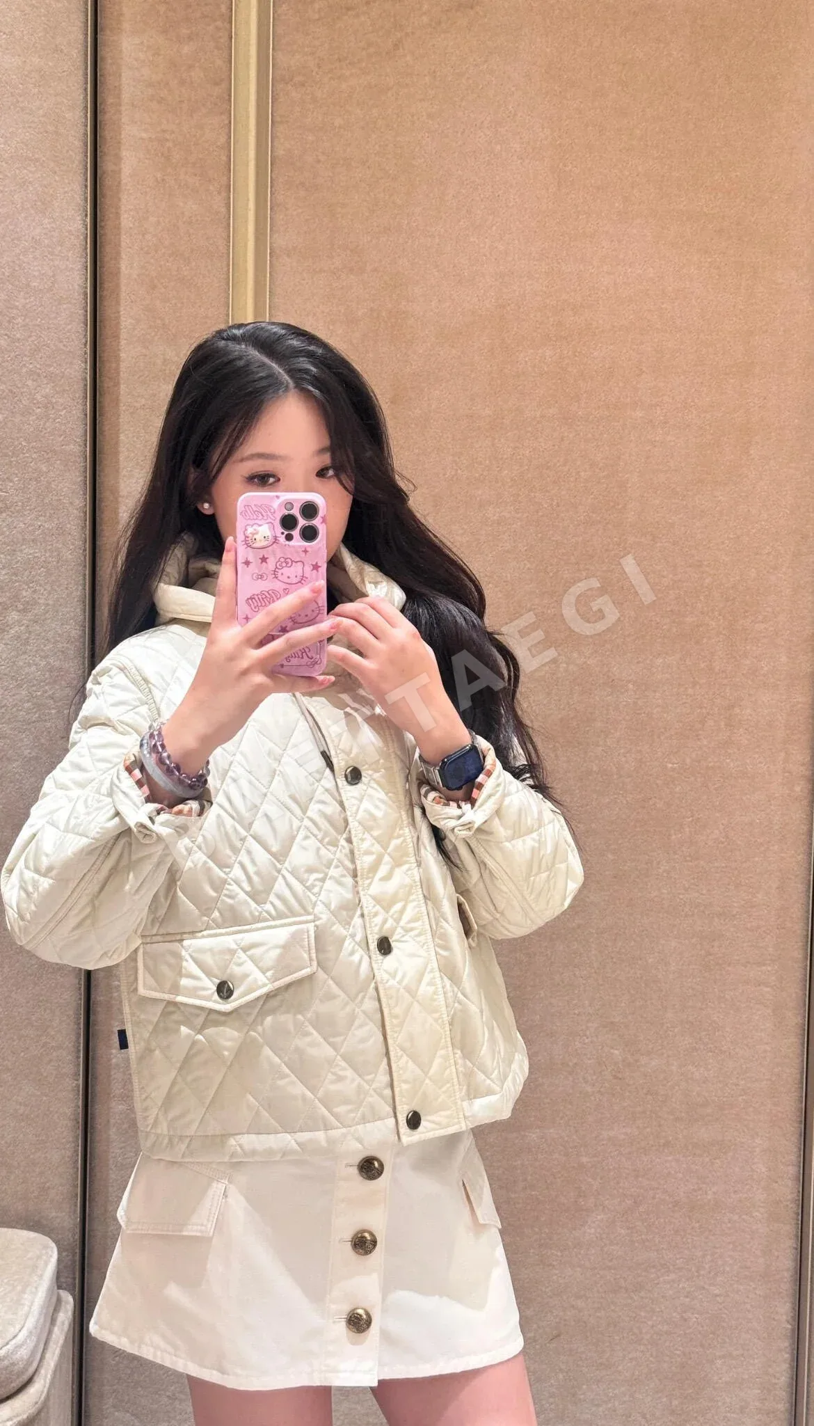 버버리 다이아몬드 퀼팅 후드 코튼 자켓 상세 이미지 2