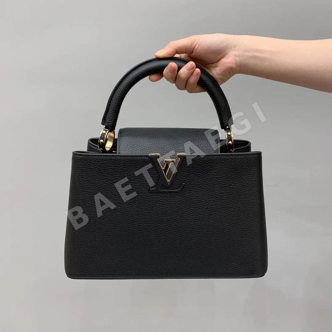 루이비통 미디엄 블랙 골드 가방 M48865