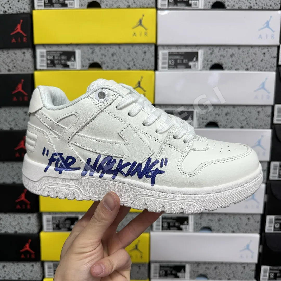 오프화이트 아웃 오브 오피스 OOO 202392 Off White Out Of Office OOO For Walking Low Tops 상세 이미지 1