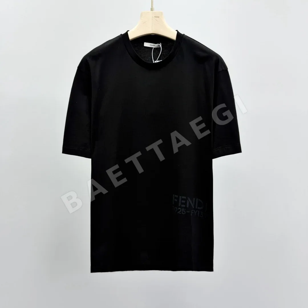 펜디 FENDI 스텐실 프린트 남성 반팔 티셔츠 159956