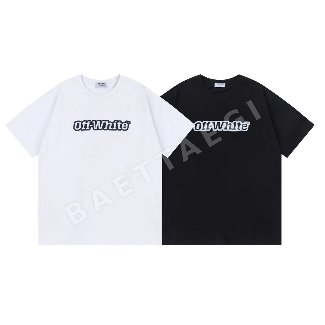 오프화이트 뉴 루즈핏 남성 반팔 티셔츠 87453