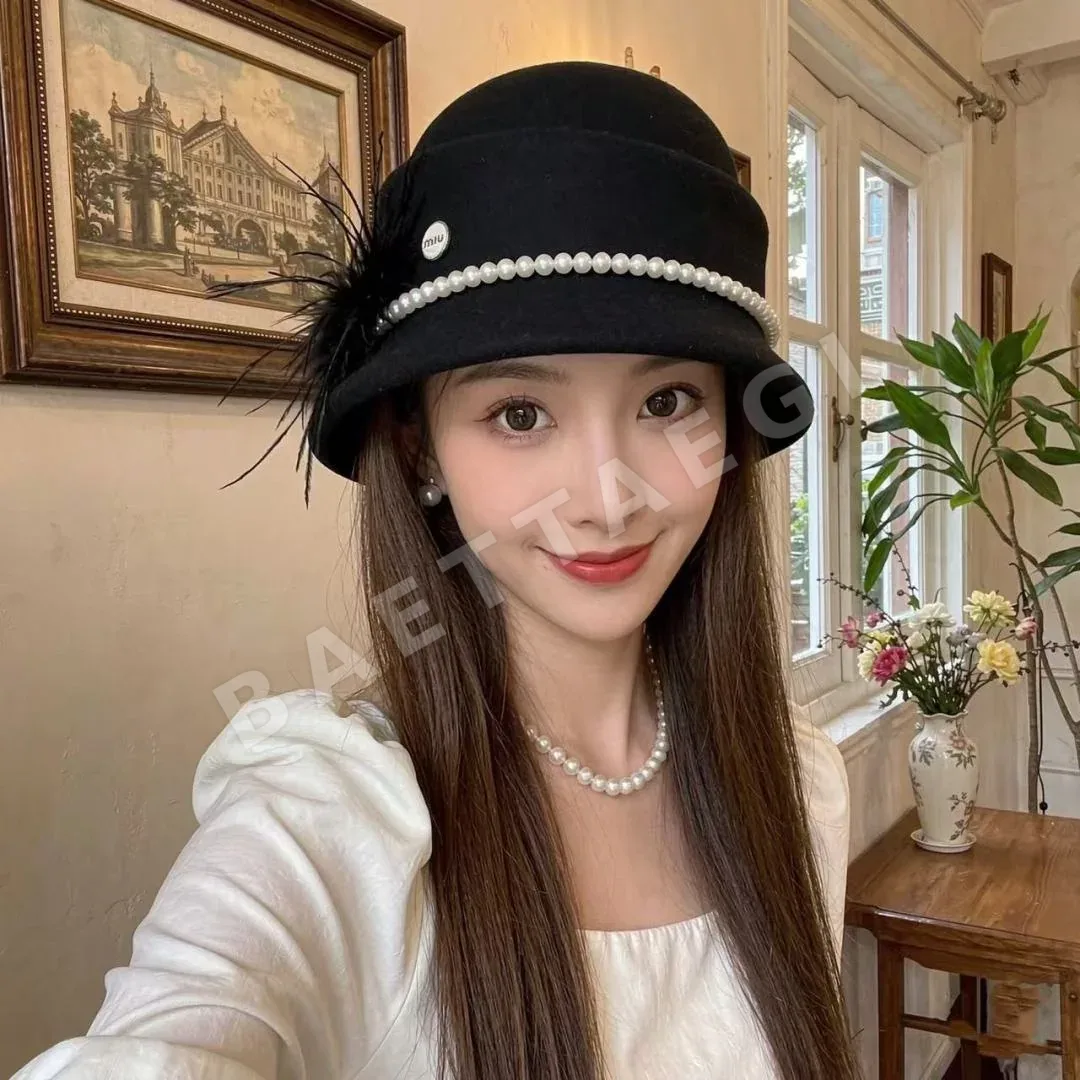 미우미우 캐시미어 버킷햇 185795