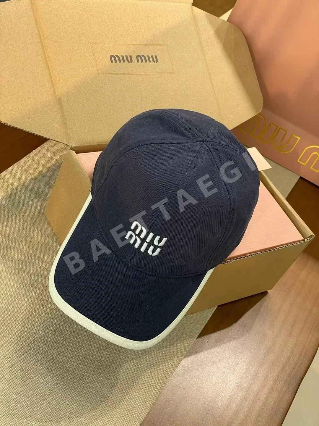 미우미우 모자 81433 Miu Miu Cap 상세 이미지 2