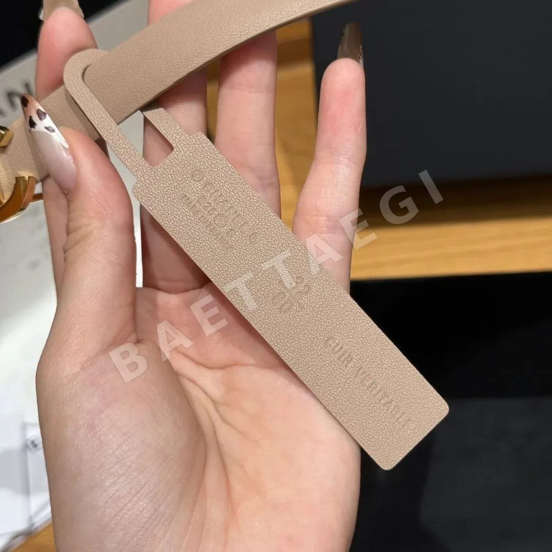 샤넬 클래식 양면 송아지가죽 벨트 상세 이미지 9