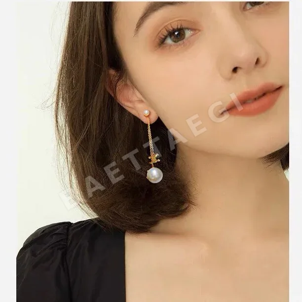 셀린느 18K 골드 도금 황동 귀걸이 상세 이미지 3