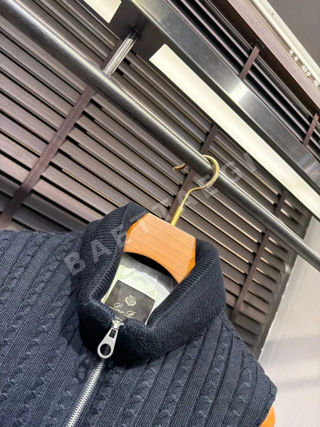 로로피아나 캐시미어 울 다운 조끼 상세 이미지 4