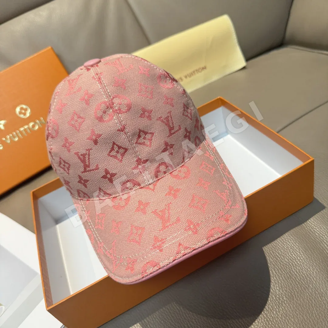 루이비통 LV 데님 자카드 베이스볼 캡 119543