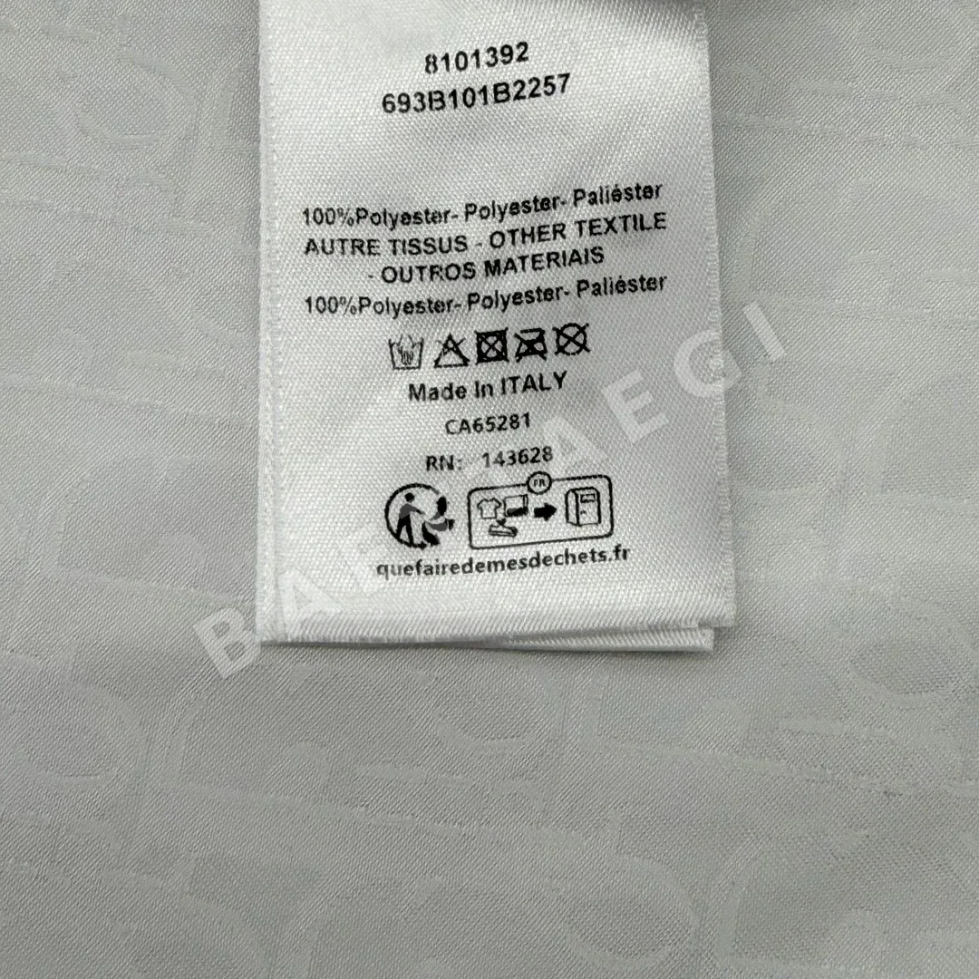 디올 오블리크 자카드 남성 반팔 셔츠 상세 이미지 9