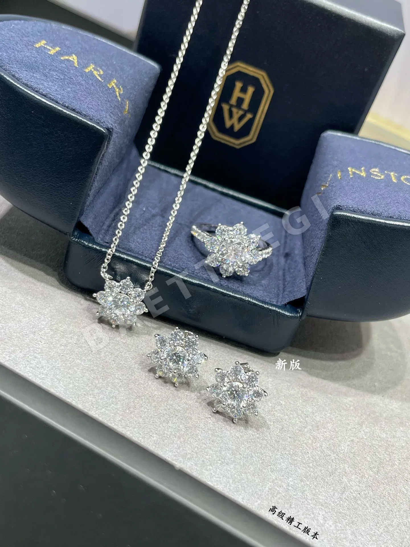 해리윈스턴 18K 골드 다이아몬드 반지 상세 이미지 2