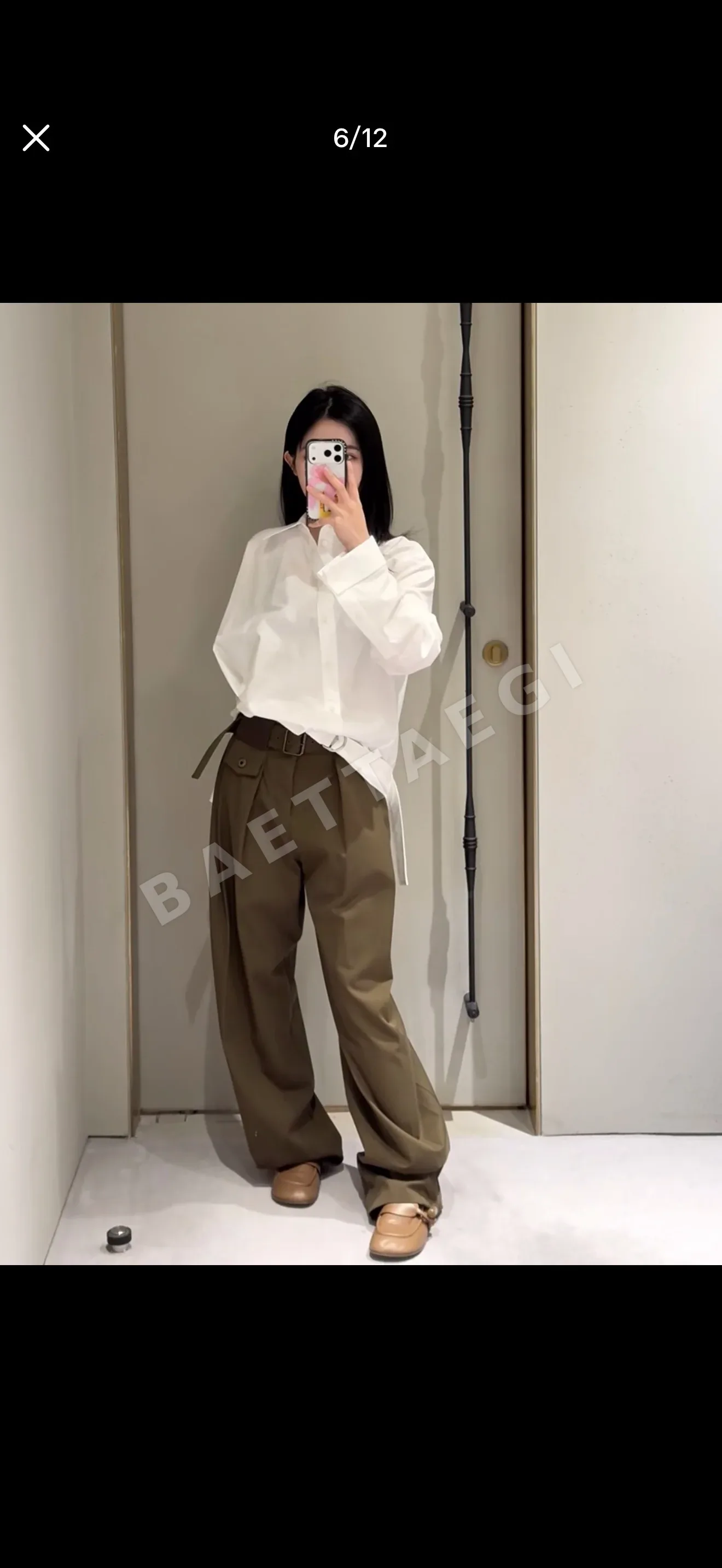 로에베 여성 바지 96710 Loewe Pants 상세 이미지 9