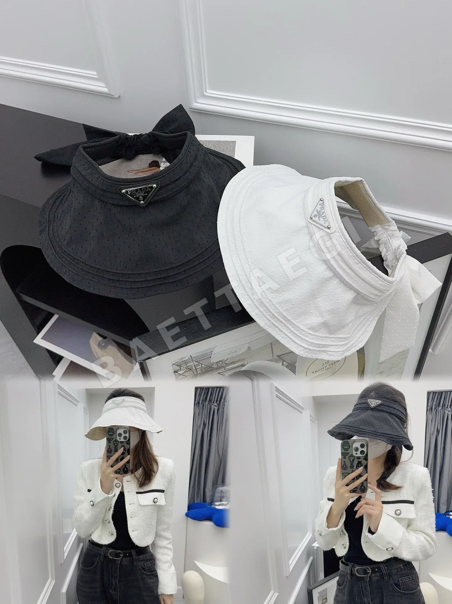 프라다 모자 84840 Prada Cap