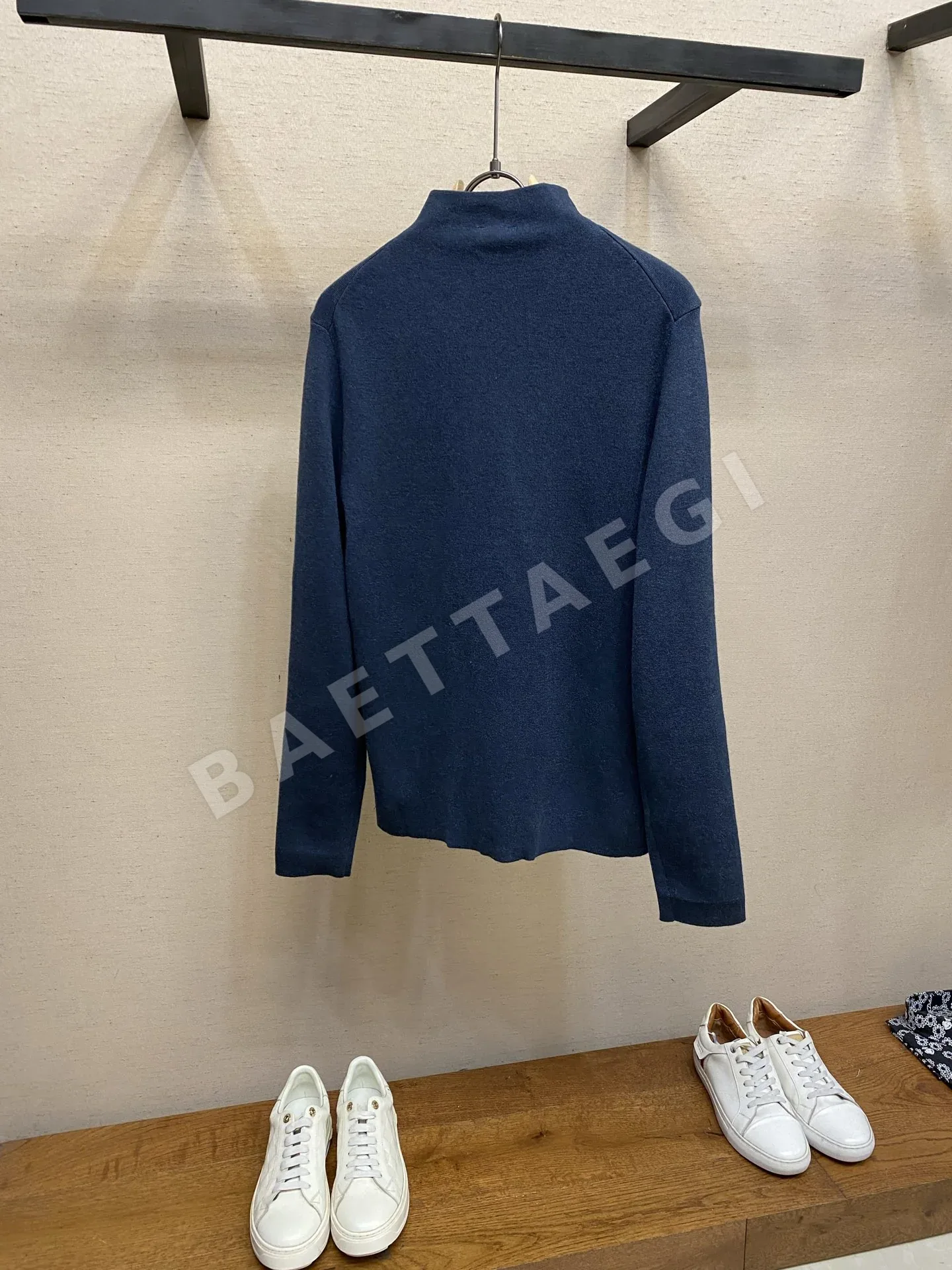 디올 벨벳 울 지퍼업 가디건 자켓 상세 이미지 2
