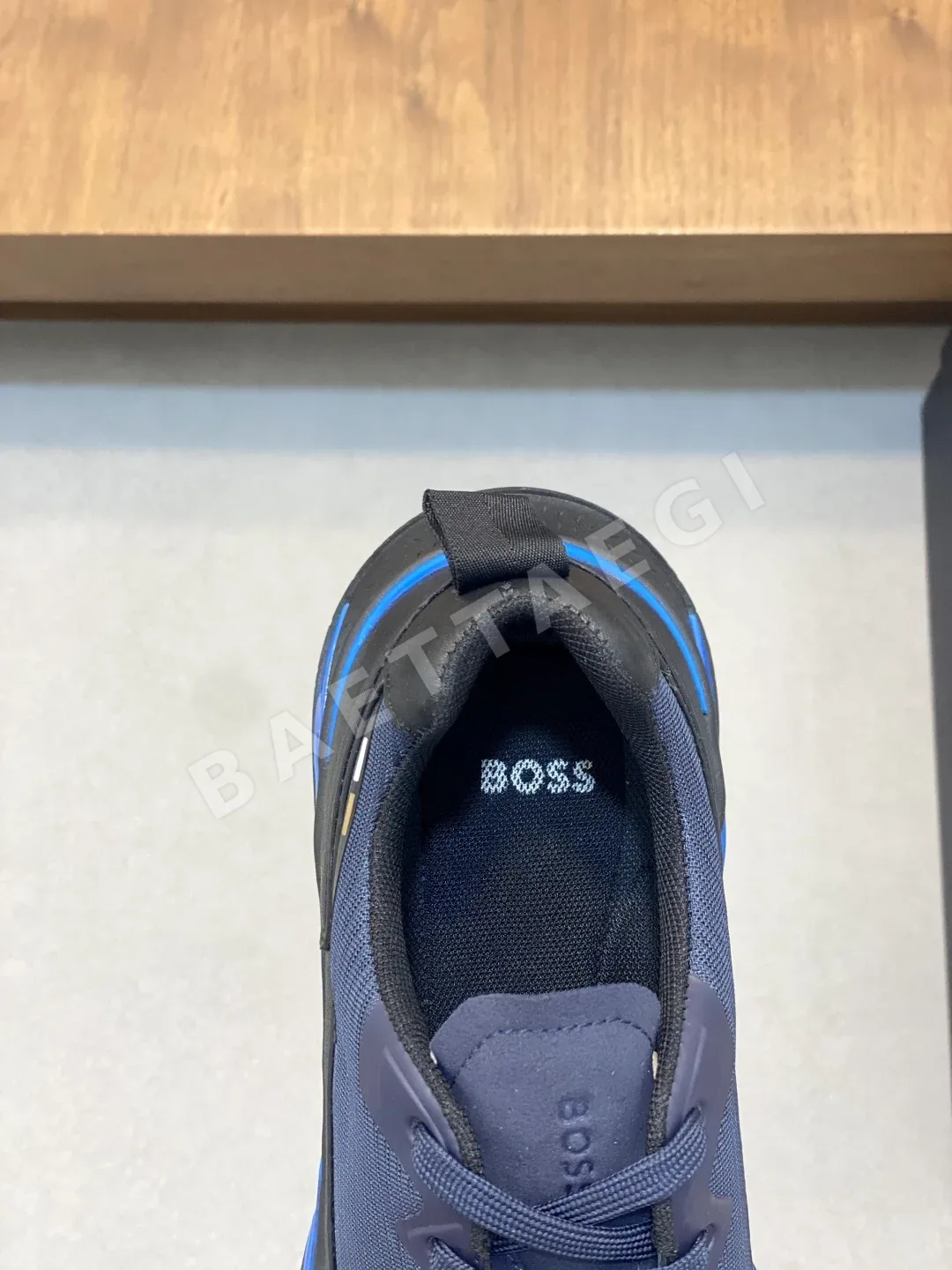 보스 스니커즈 가죽 BOSS 로고 프린트 상세 이미지 7