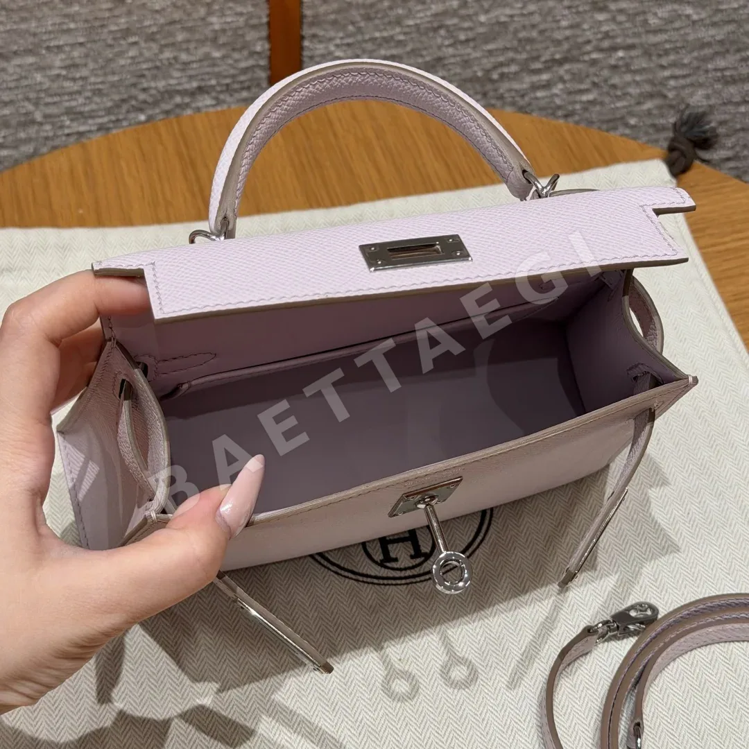 에르메스 켈리 미니 2 앱송 가죽 가방 상세 이미지 6