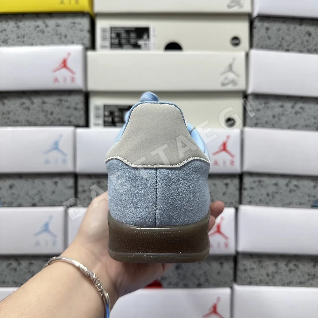 아디다스 [GOD] 가젤 인도어 JI2717 200824 Adidas Gazelle Indoor Clear Sky Off White 상세 이미지 6