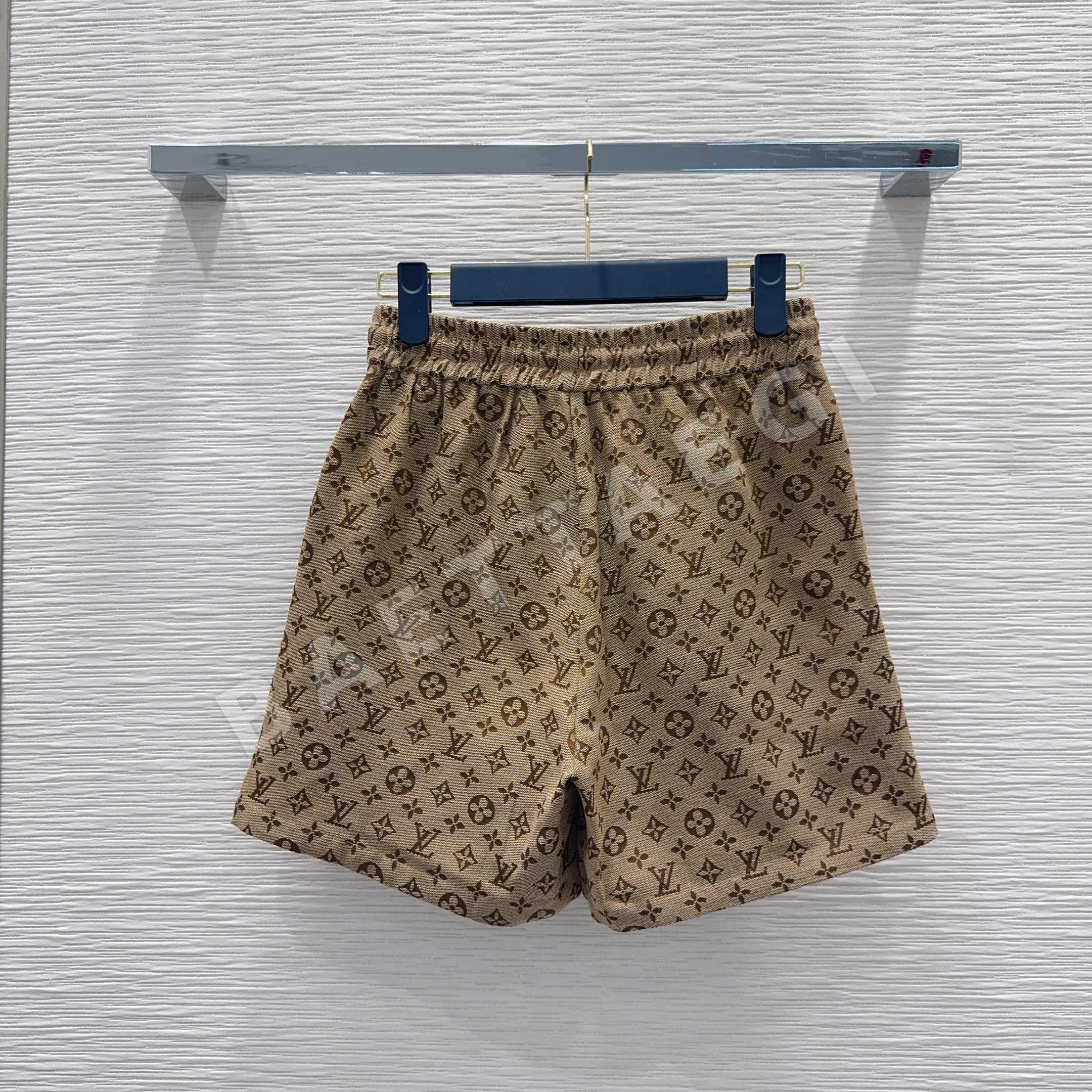 루이비통 LV 자수 반팔 티셔츠 세트 상세 이미지 8