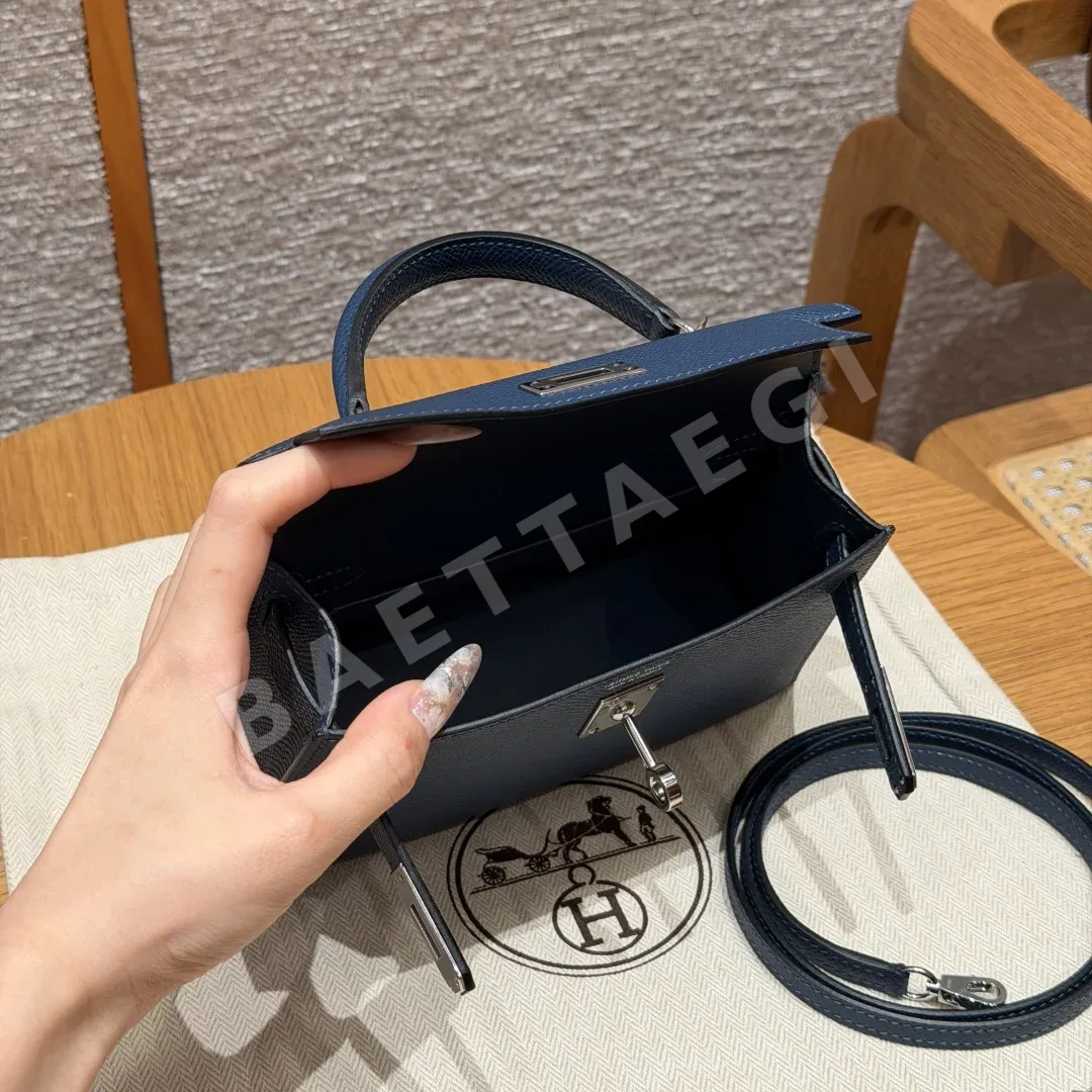 에르메스 켈리 미니 2 앱송 가죽 가방 상세 이미지 6