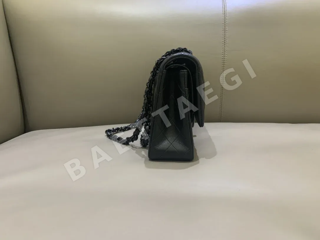 샤넬 지존 버전 양가죽 블랙 가방 상세 이미지 4