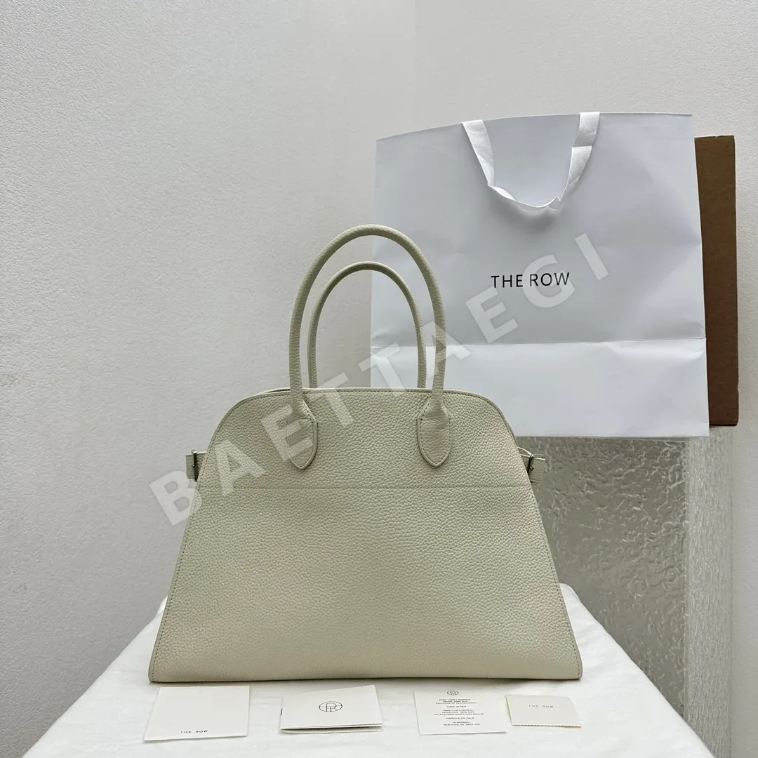 더로우 라이치 화이트 스웨이드 가죽 가방 128654