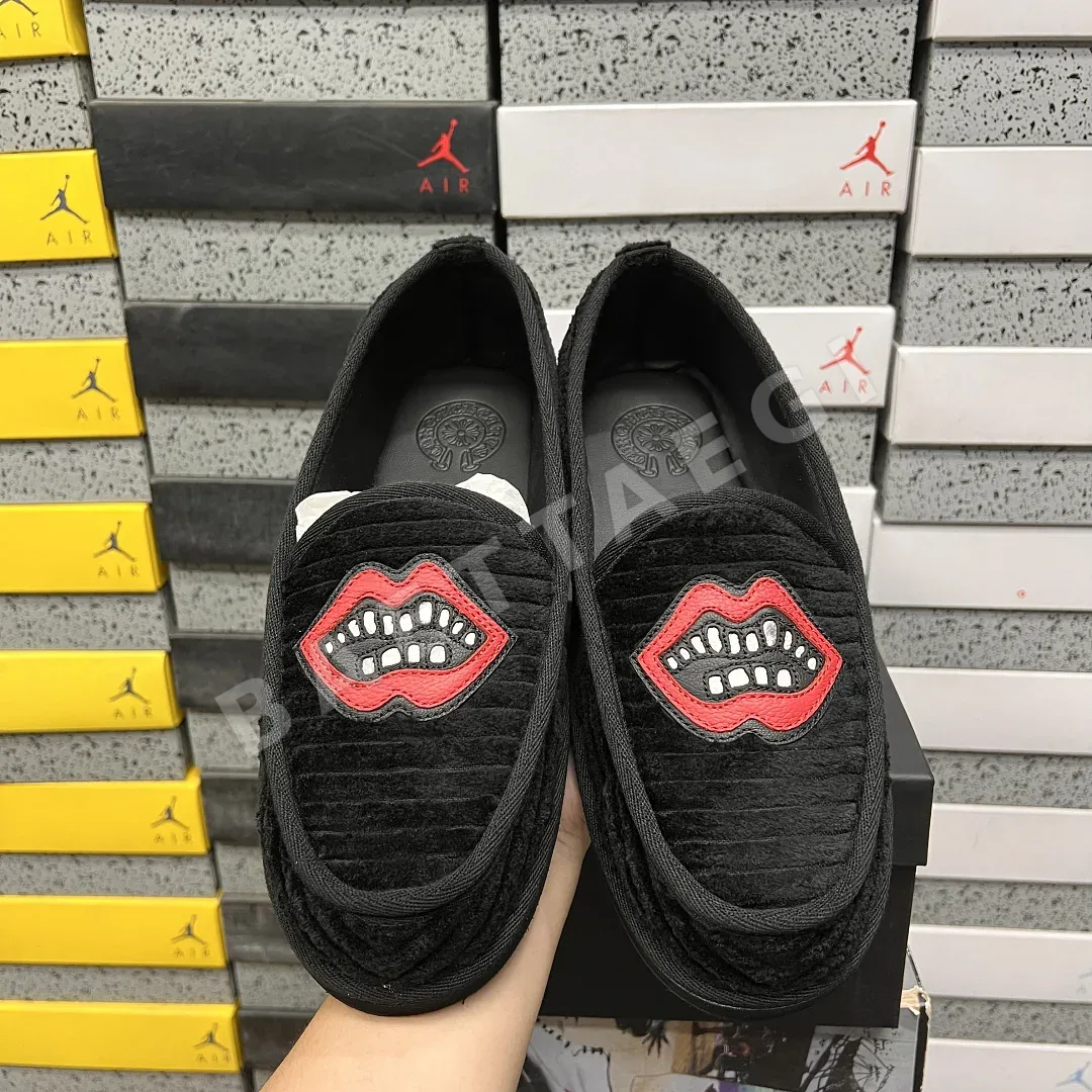 크롬하츠 [D1] 블랙 205573 Chrome Hearts Dagger Slippers