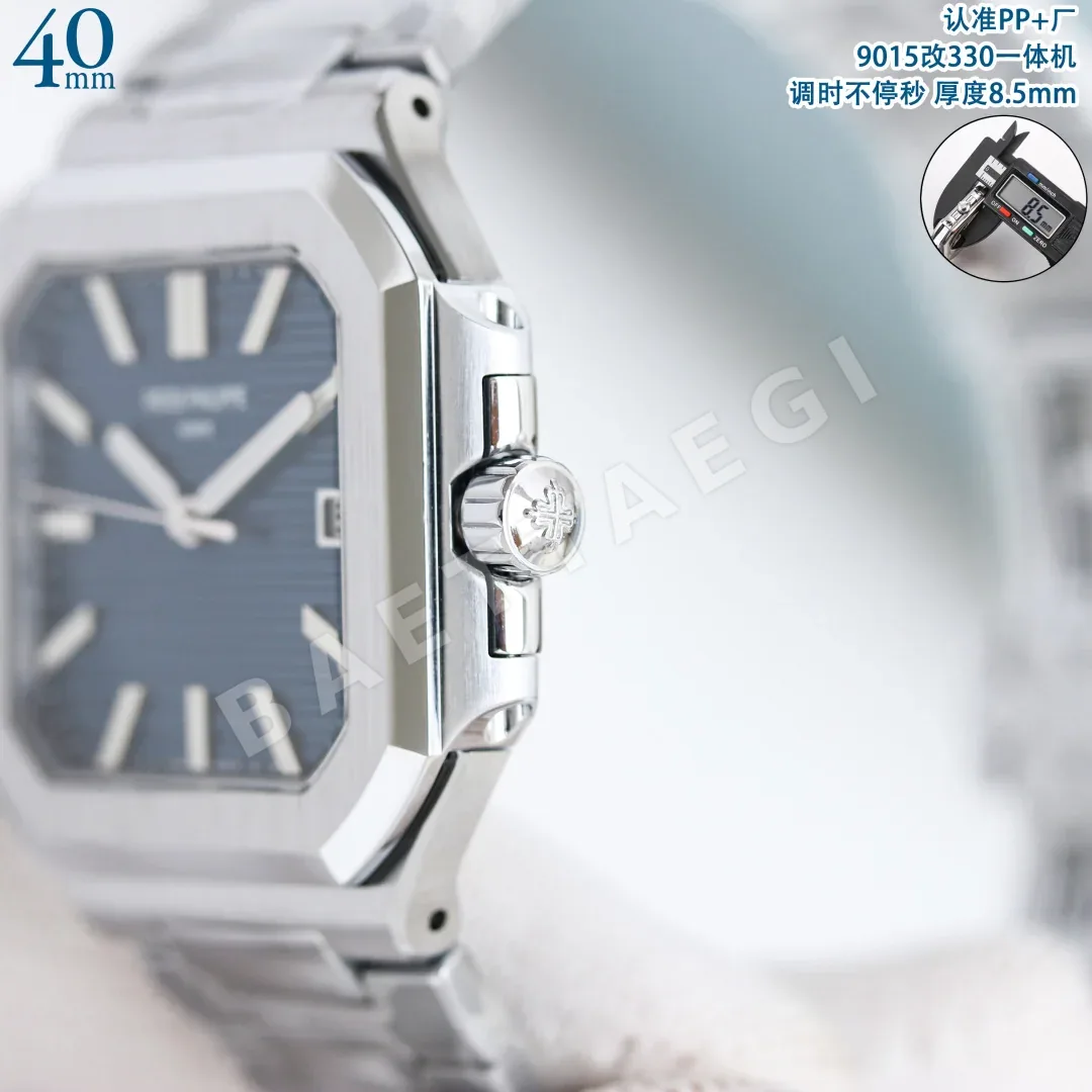 파텍필립 프리미엄 워치 7128 R 자동 화이트 다이얼 화이트골드 레플리카 44165 Patek Philippe 상세 이미지 7