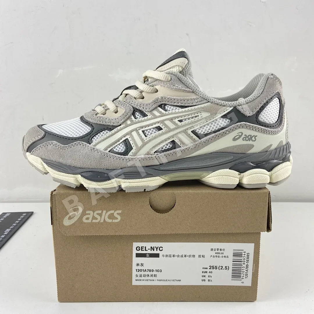 아식스 [HP] 젤 NYC 1201A789-103 200215 Asics Gel-NYC Oyster Grey 상세 이미지 2
