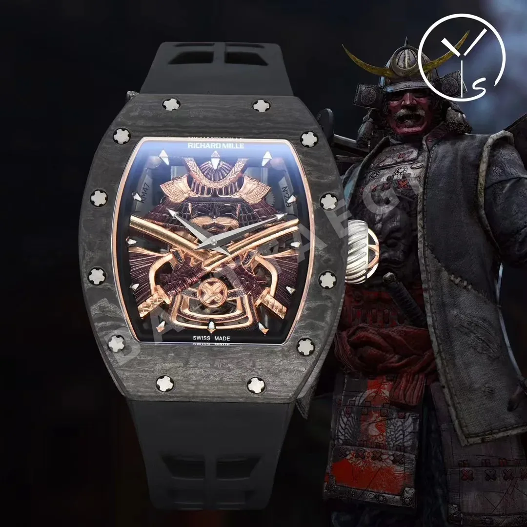 리차드밀 RM47 블랙 그레이 투르비용 세라믹 남성 시계 레플리카 44996 Richard Mille 상세 이미지 2