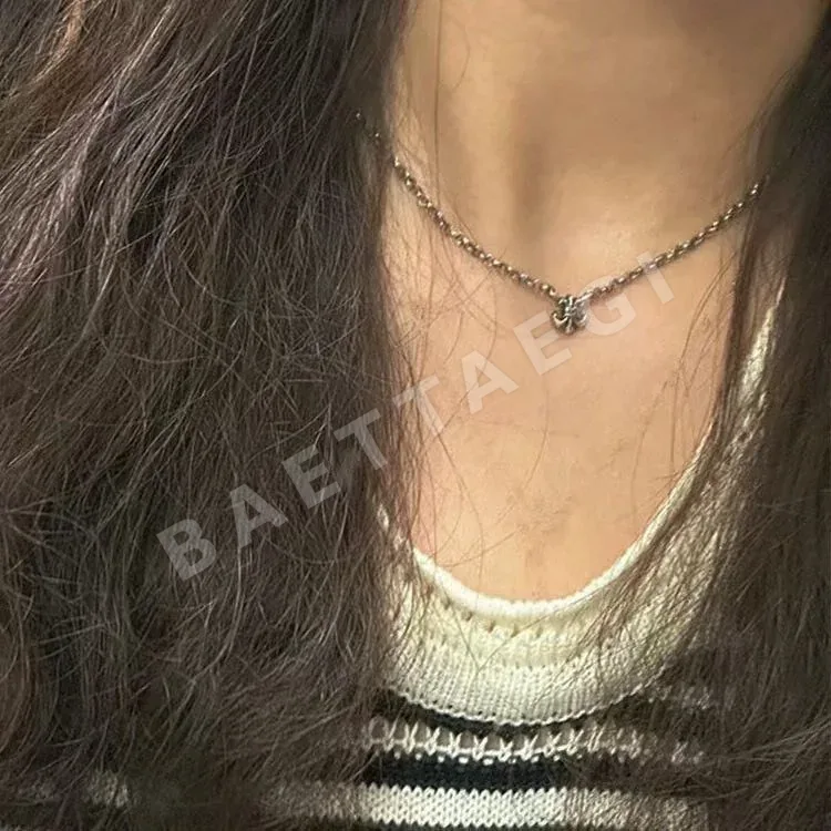크롬하츠 스카우트 플라워 롤 체인 목걸이 상세 이미지 5