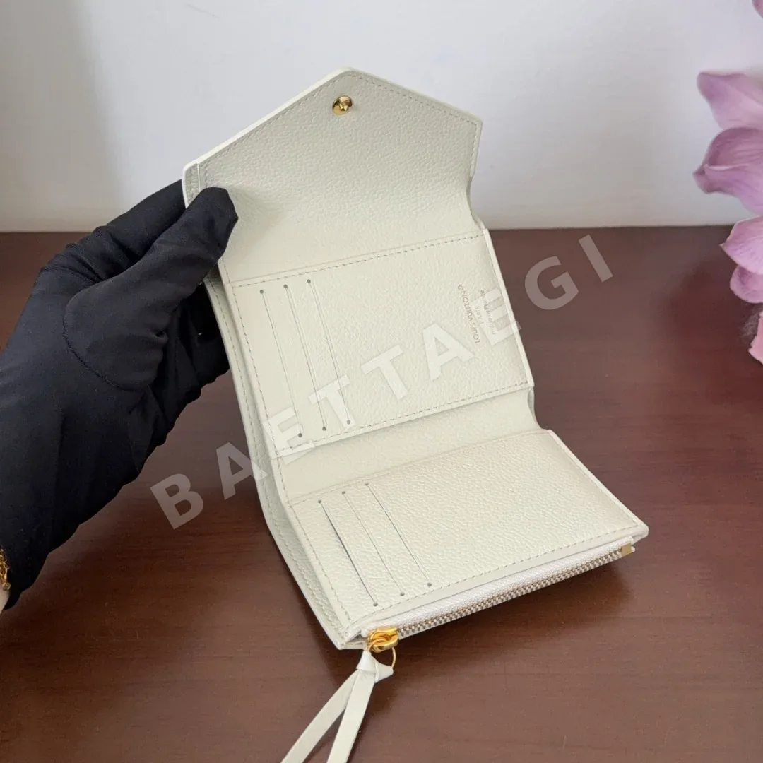 루이비통 오프 화이트 녹색 꽃무늬 동전지갑 M28249 상세 이미지 10