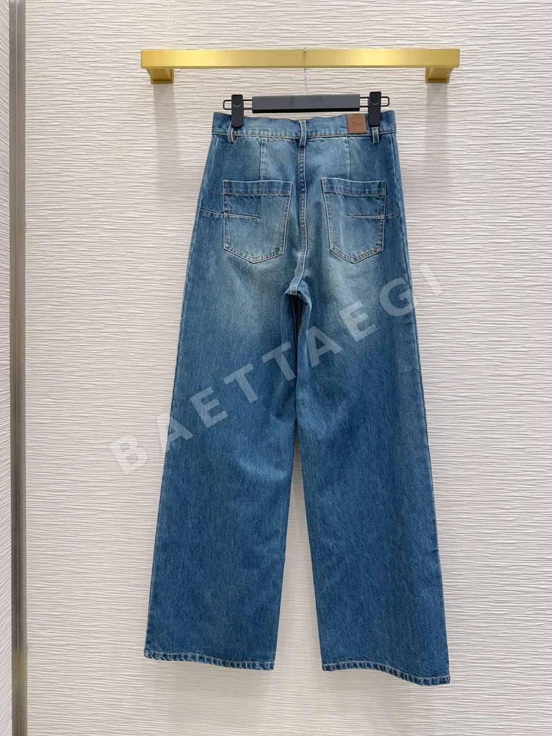 디올 여성 하이핏 데님 바지 상세 이미지 7