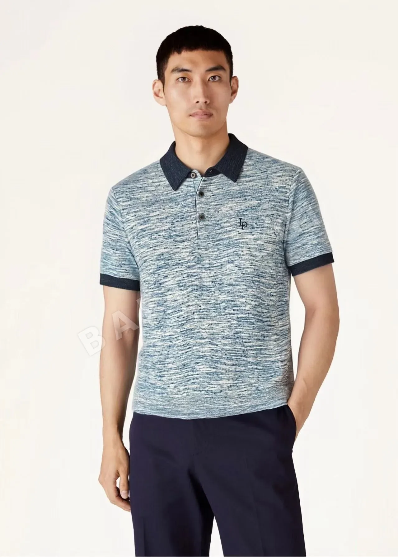 로로피아나 남성 린넨 반팔 티셔츠 115050